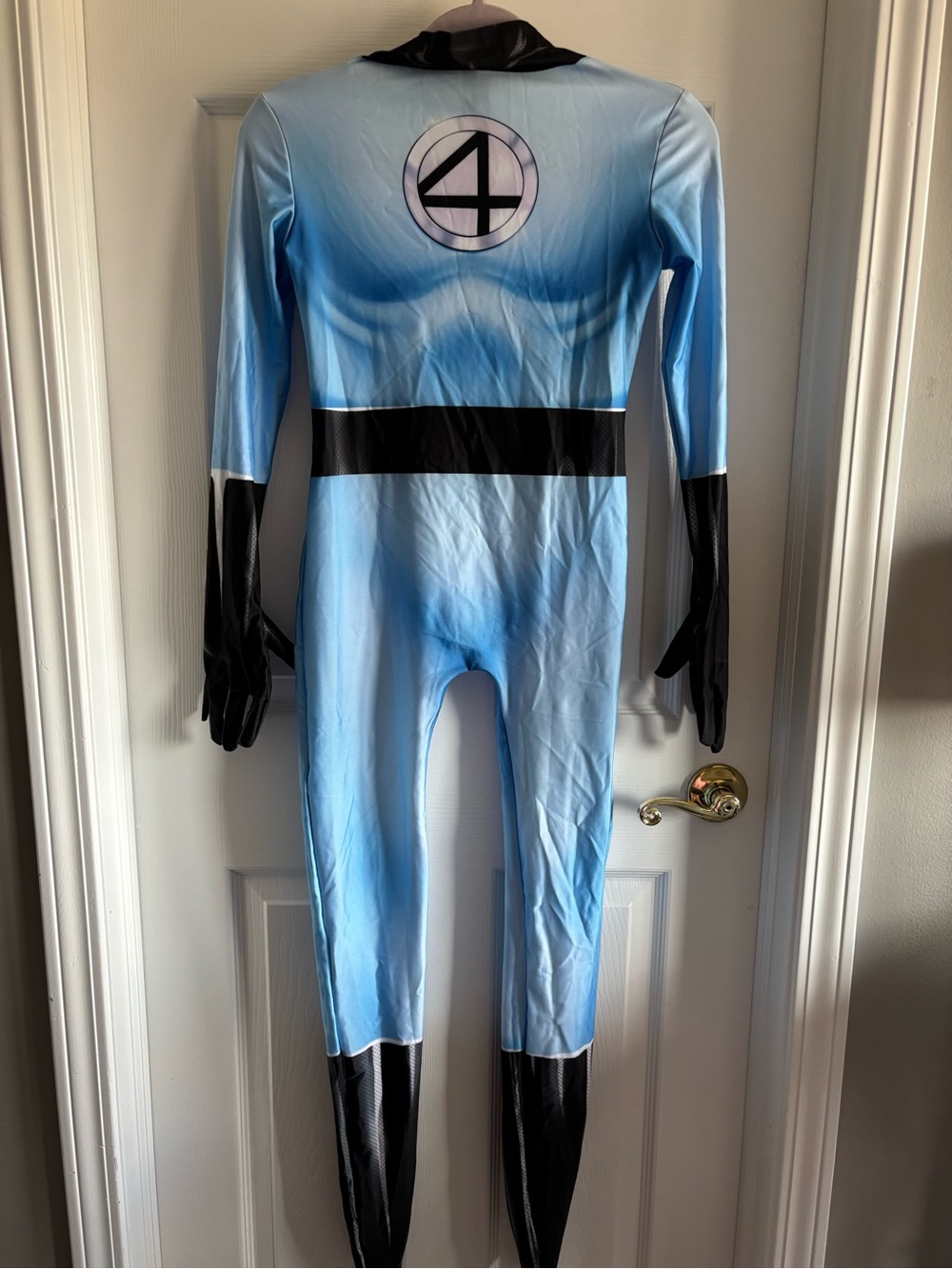 Sue Storm Invisible Woman Fantastic Four Comic Cosplay Costume Suit Marvel